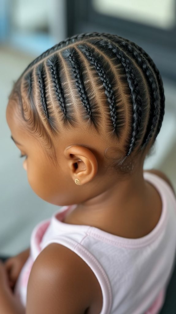 3. Protective Cornrow Styles