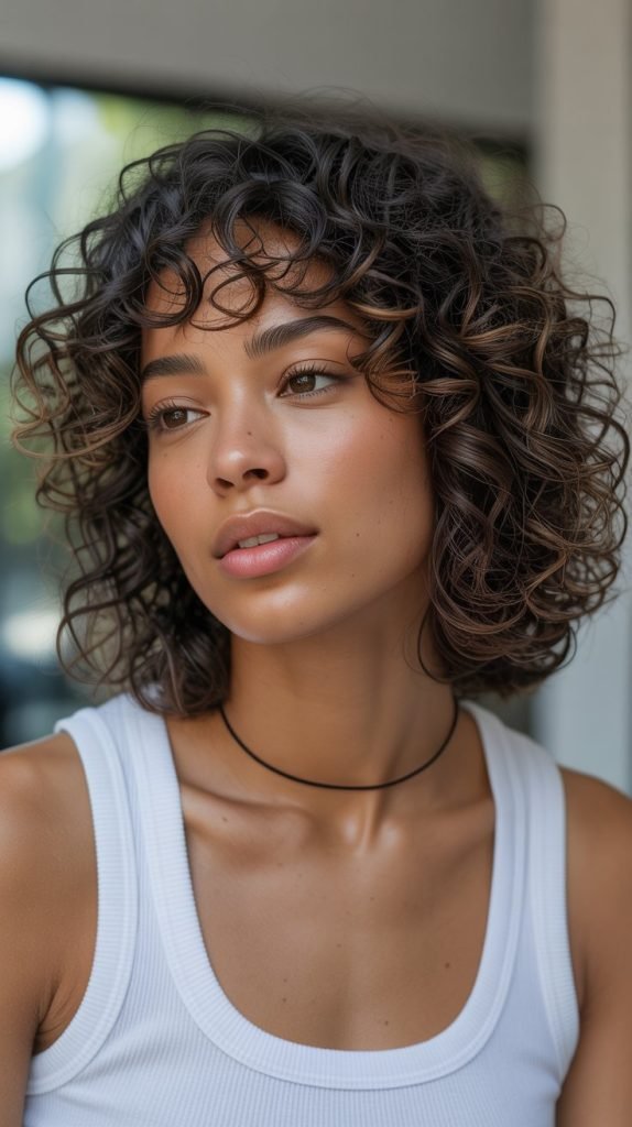 Curly Long Bob (Curly Lob)