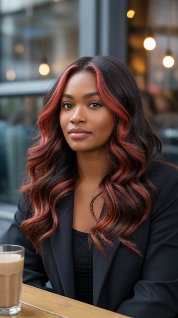 4. Copper Red Highlights