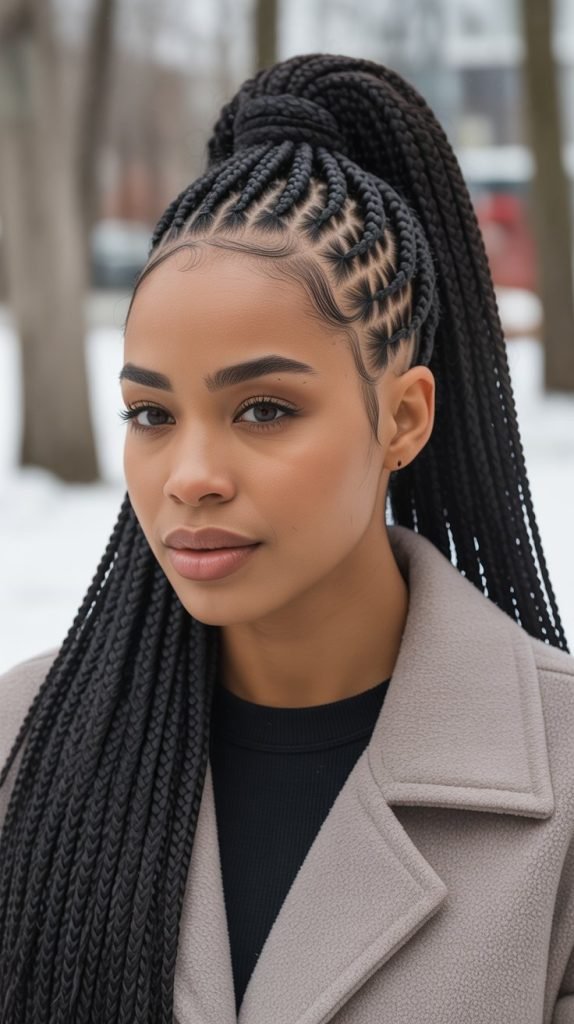 2. Knotless Box Braids