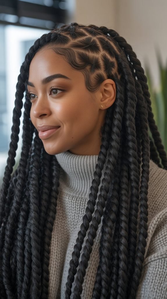 15. Chunky Flat Twists