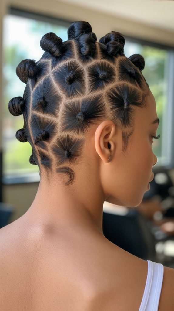 Flat Twist Updo