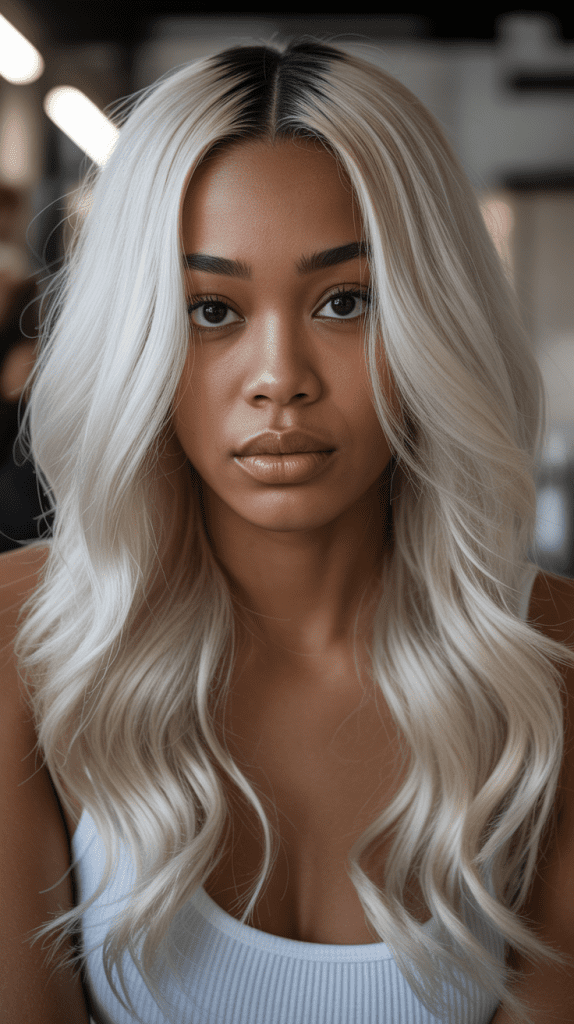 Platinum Blonde Highlights