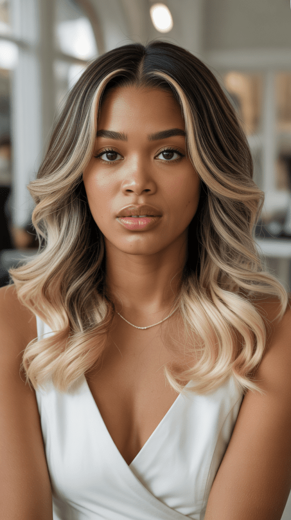 Vanilla Blonde Highlights