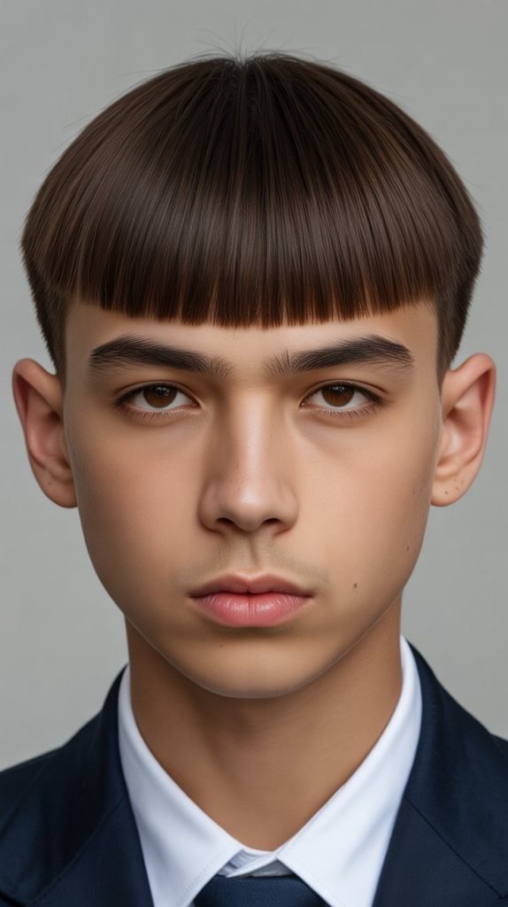  The Blunt Fringe with Taper
