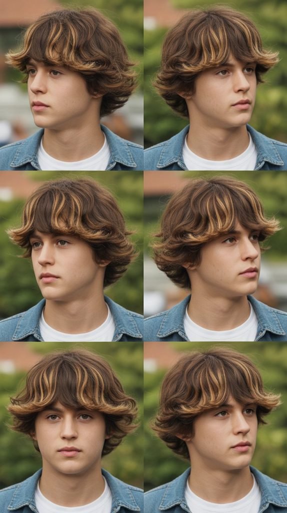 21. Scattered Blonde Pieces