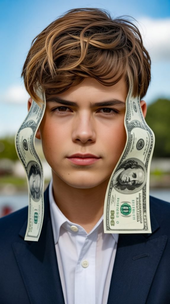 17. Blonde Money Pieces