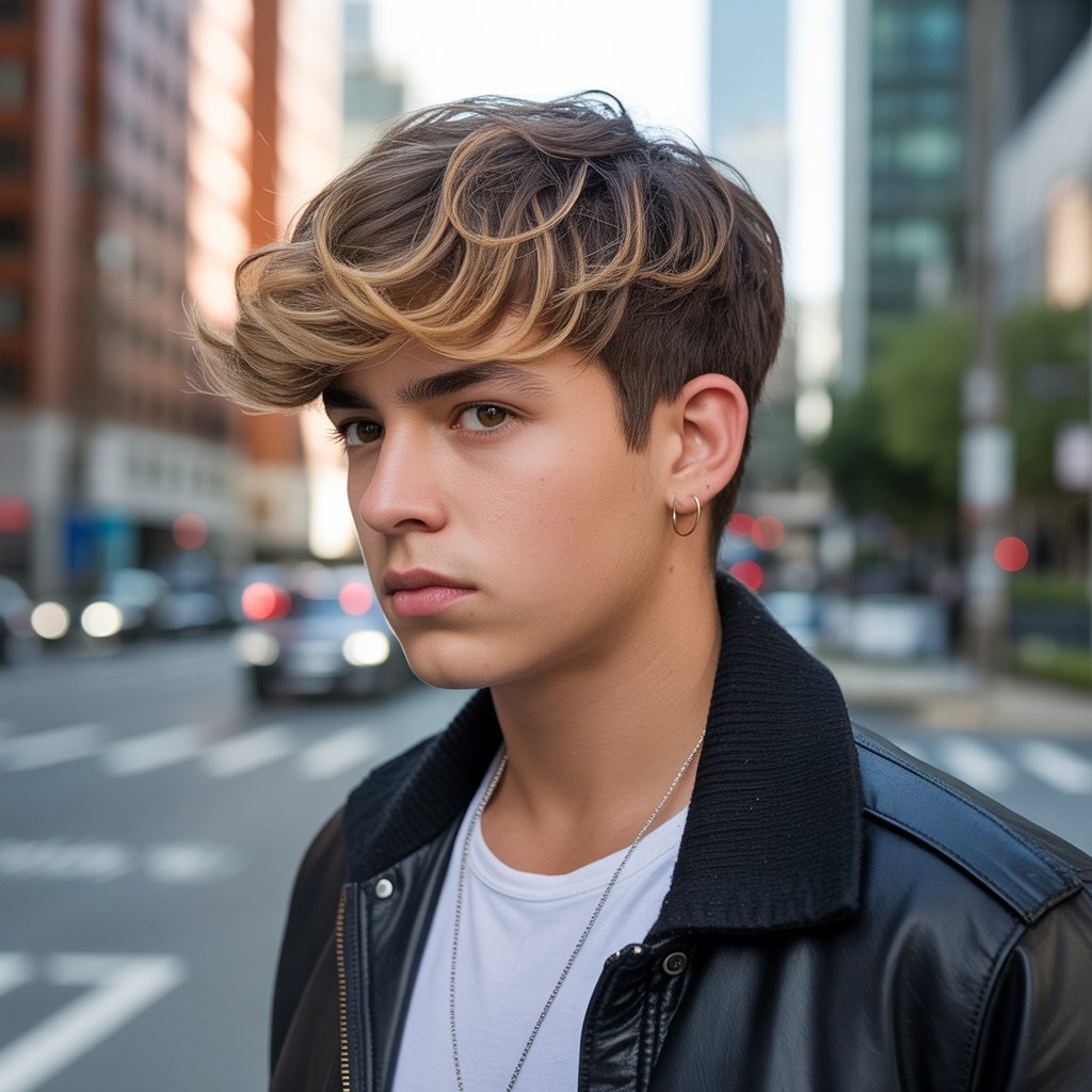 3. Chunky Blonde Streaks