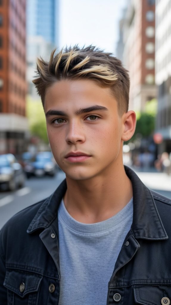 7. Frosted Tips Revival