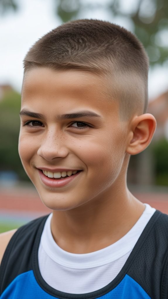  The Crew Cut with Texture