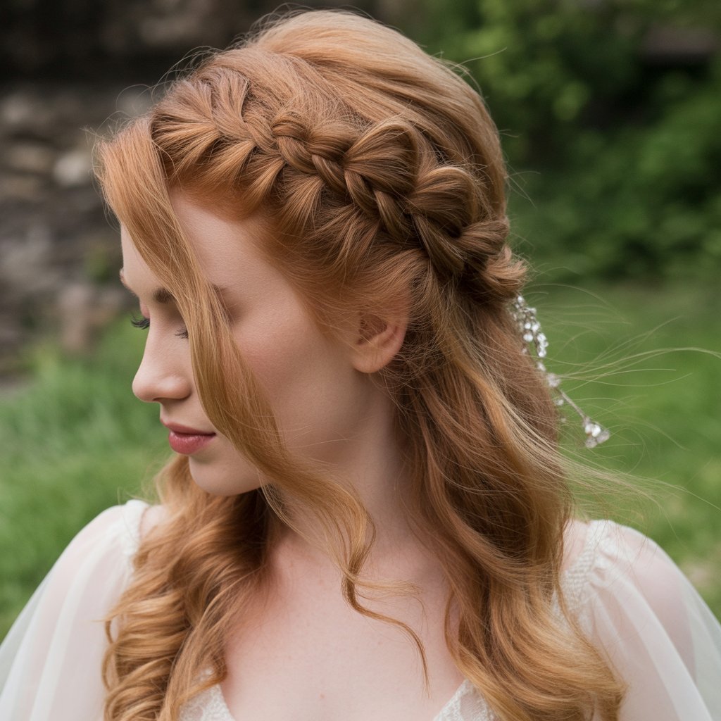 Waterfall Braid Elegance