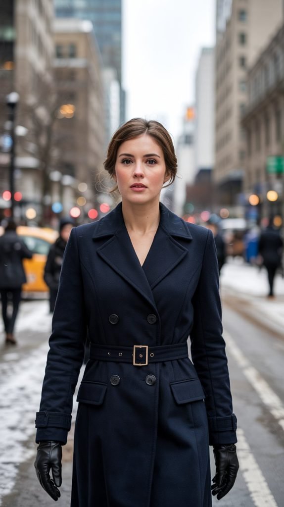 Belted Wool Coat Over Everything