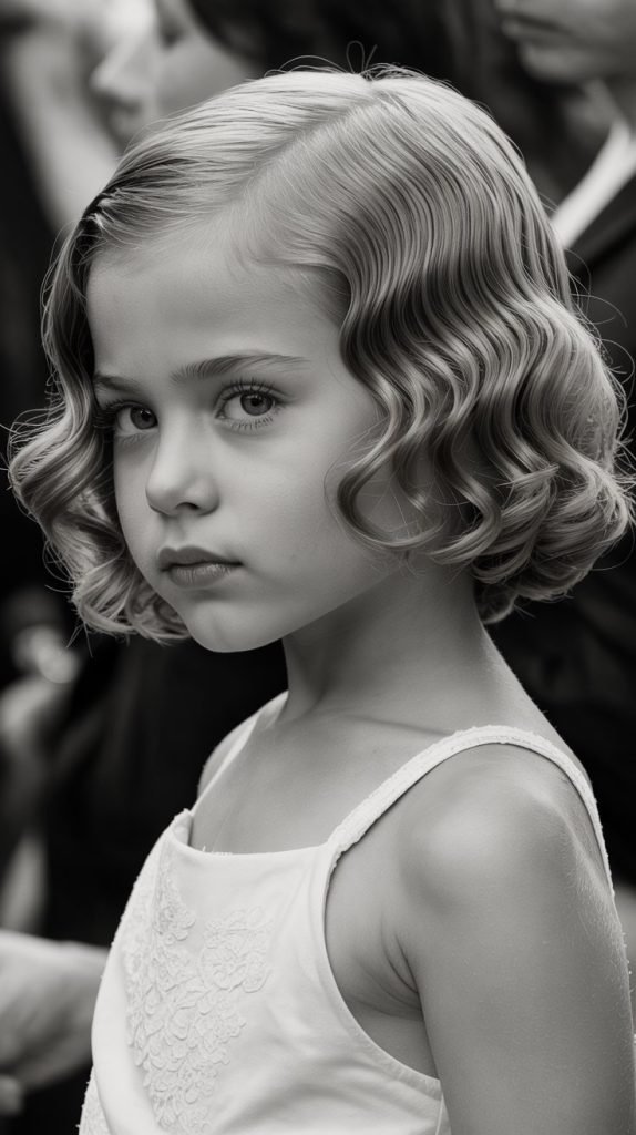 26. French Bob with Finger Waves