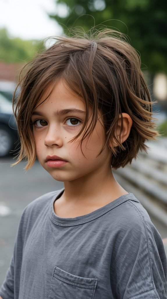 24. Razored French Bob