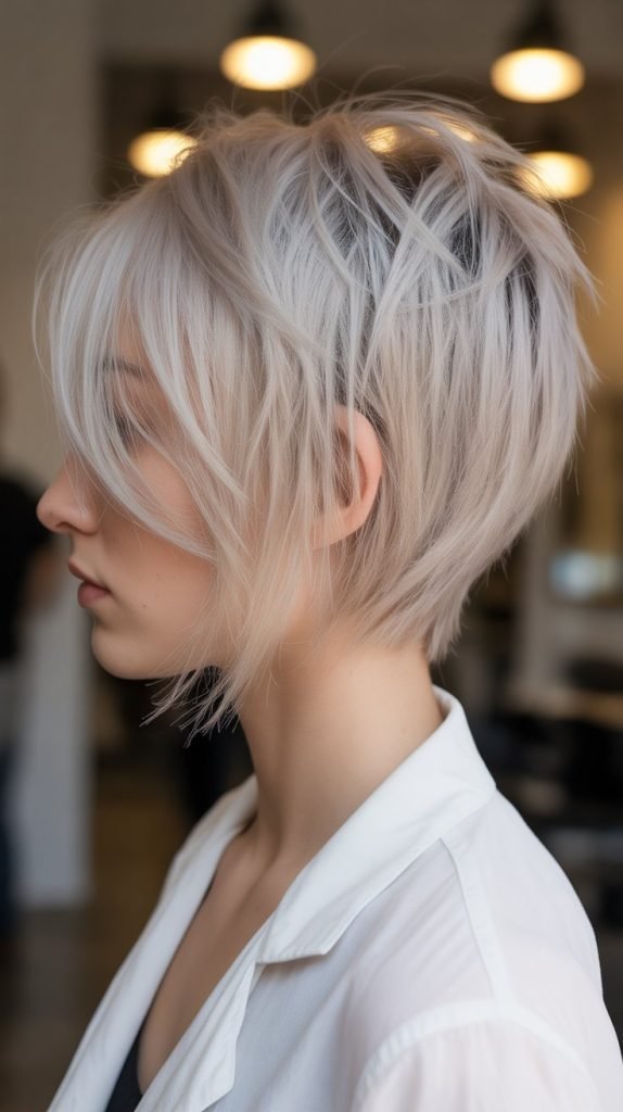 Choppy Stacked Bob with Disconnected Layers