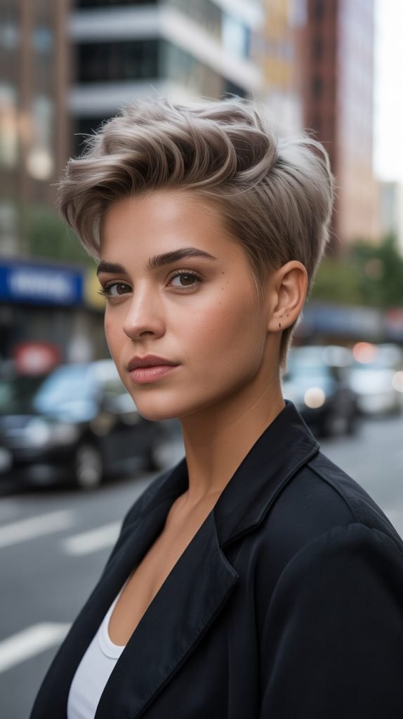  Pixie with Textured Quiff