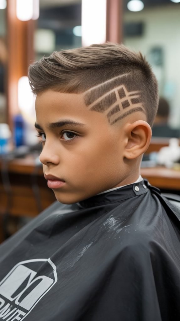 Buzz Cut with Design