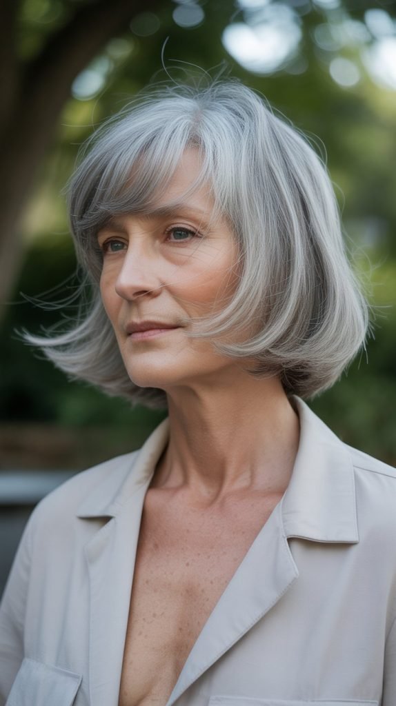 13. Razored Long Bob