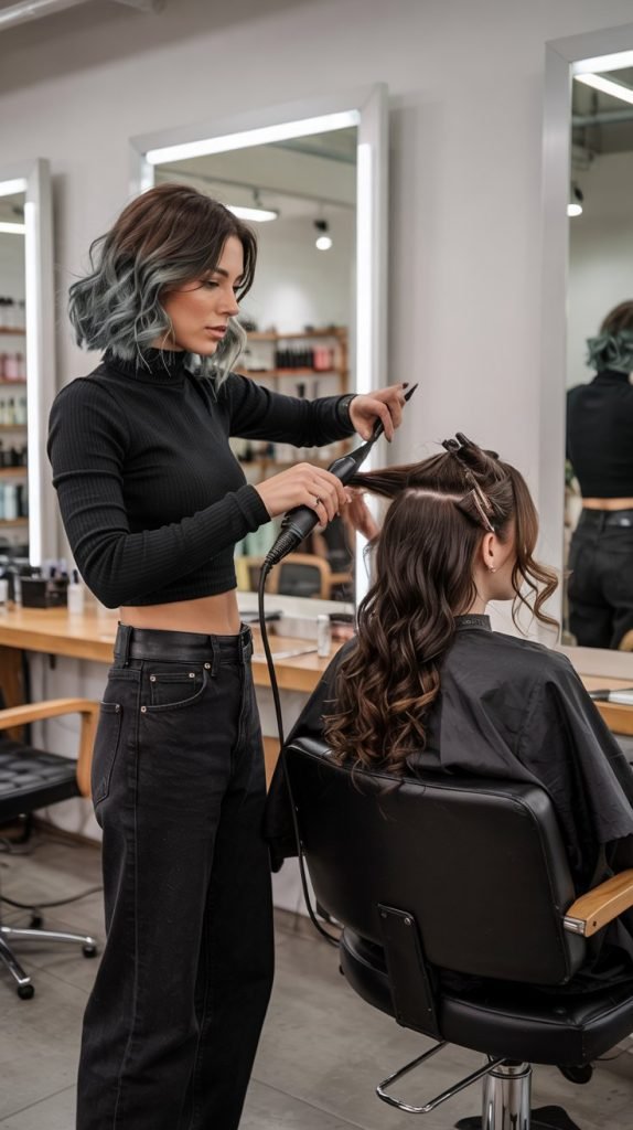  Crop Top and High-Waisted Jeans