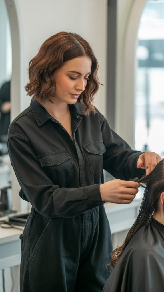Monochrome Jumpsuit with Functional Pockets