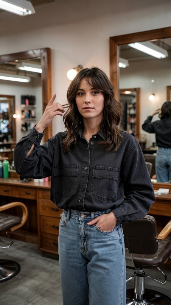  Denim-on-Denim with Contrast Wash