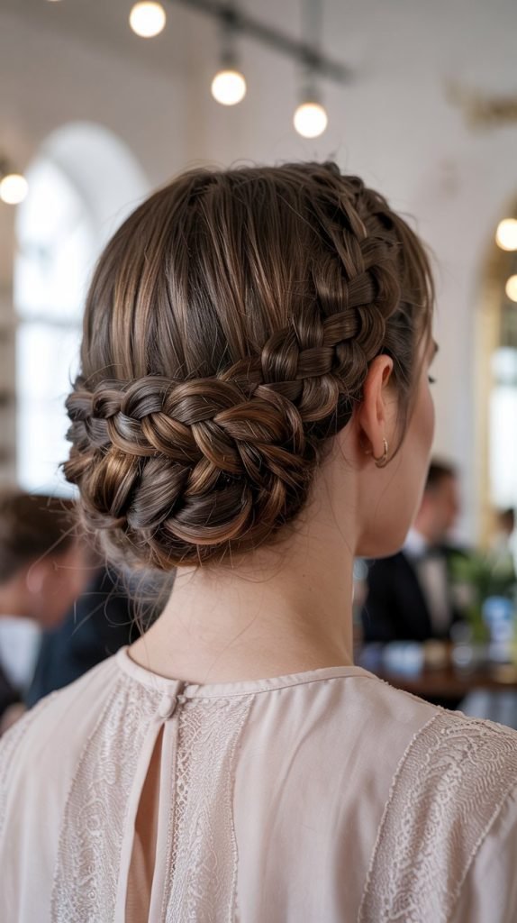 Braided Low Bun