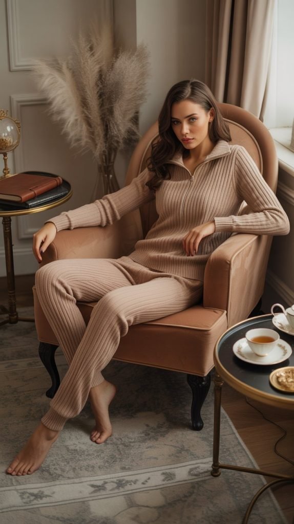 Cashmere Tracksuit for Ultimate Luxury