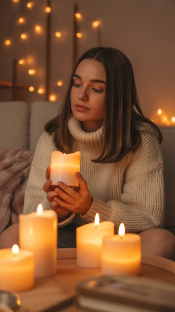. Candles and Comfort Glow