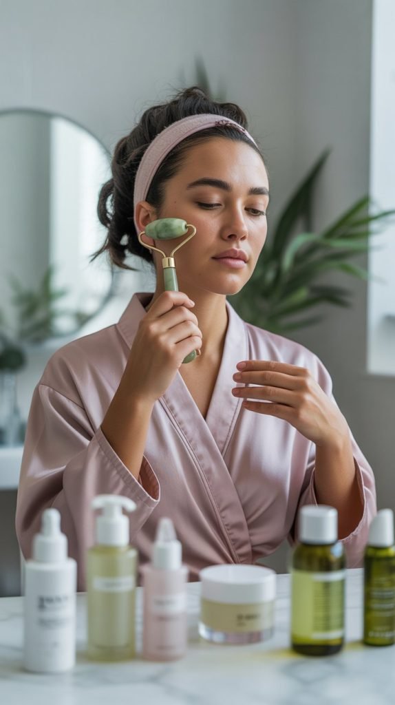 Gentle Facial Massage