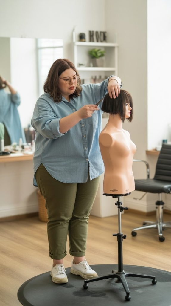 Chambray Shirt with Colored Chinos
