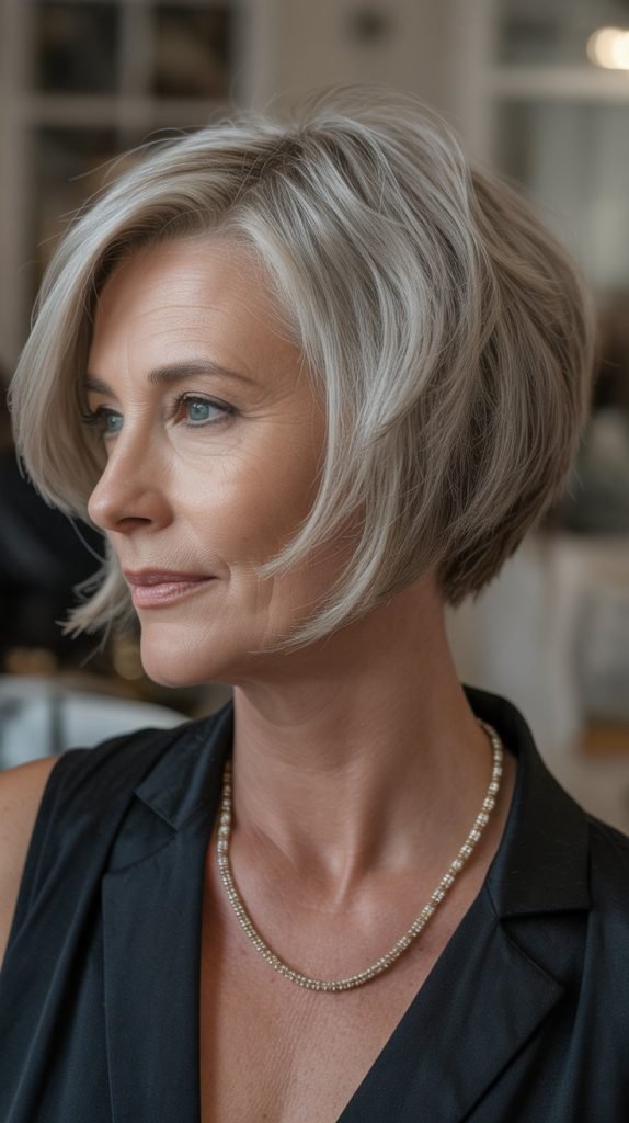 . Graduated Bob with Stacked Crown