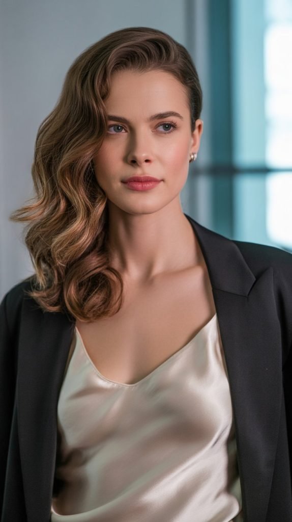 19. The Side Swept with Pins