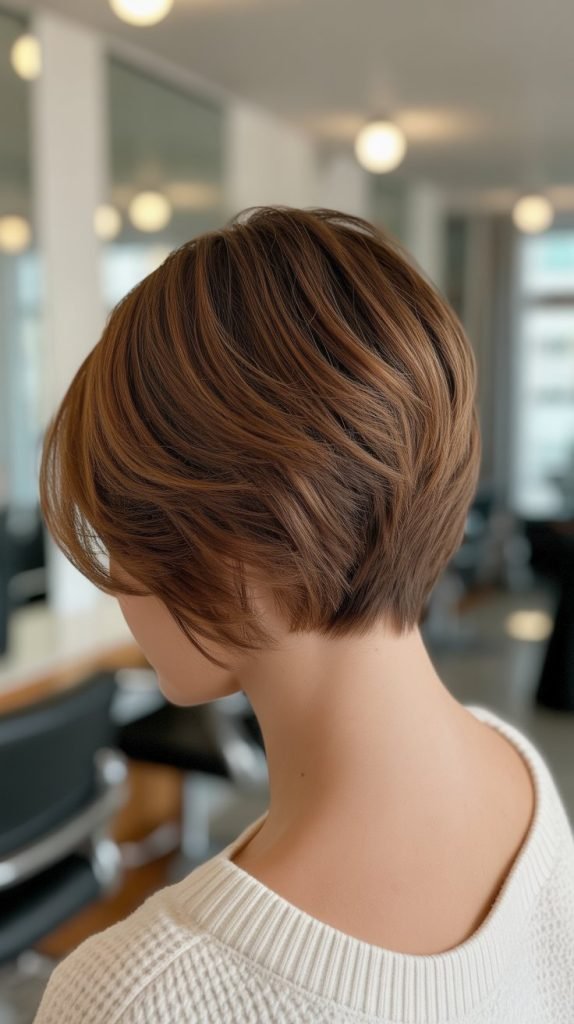 Soft Stacked Bob with Minimal Graduation