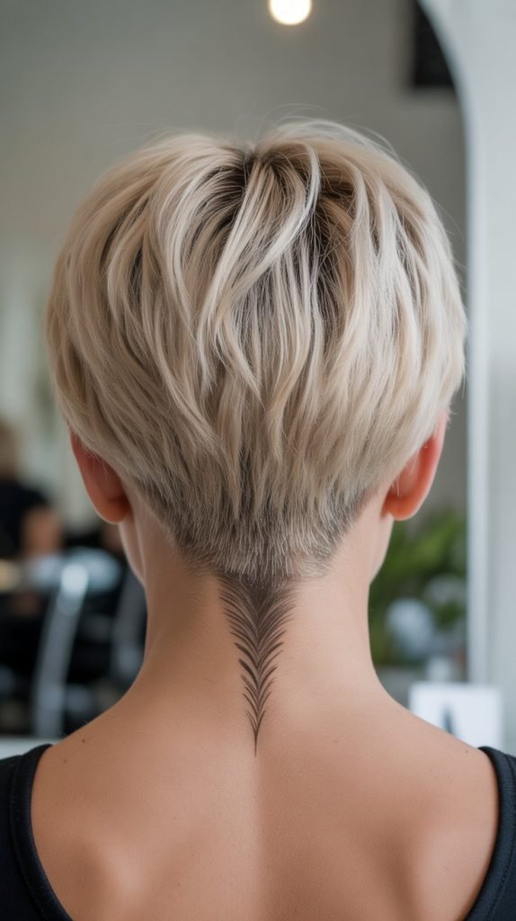 Stacked Bob with Nape Detail