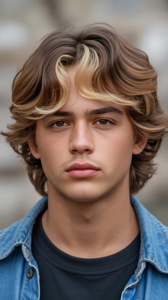 24. Shadow Root with Blonde Highlights