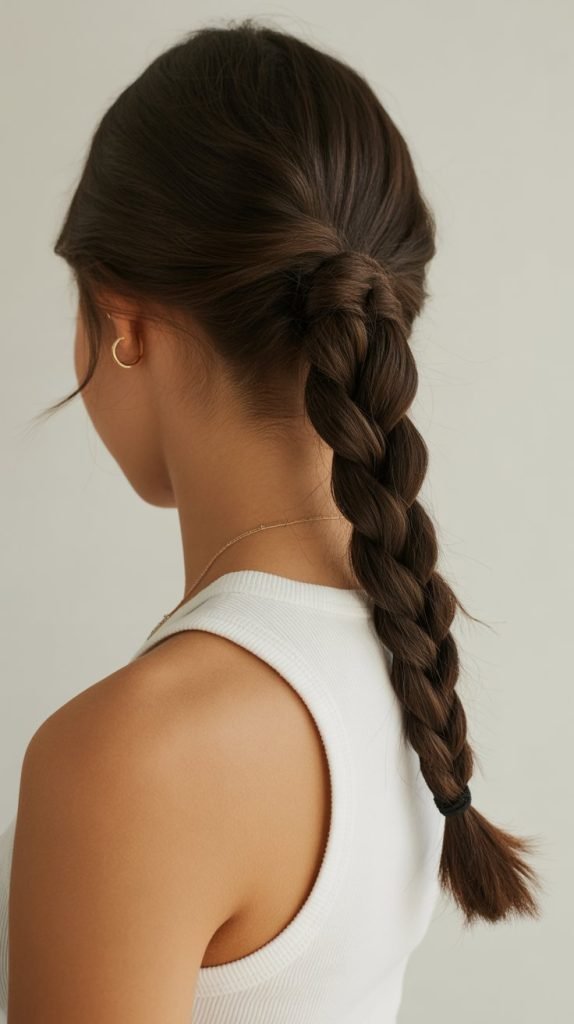 French Twist Half-Up