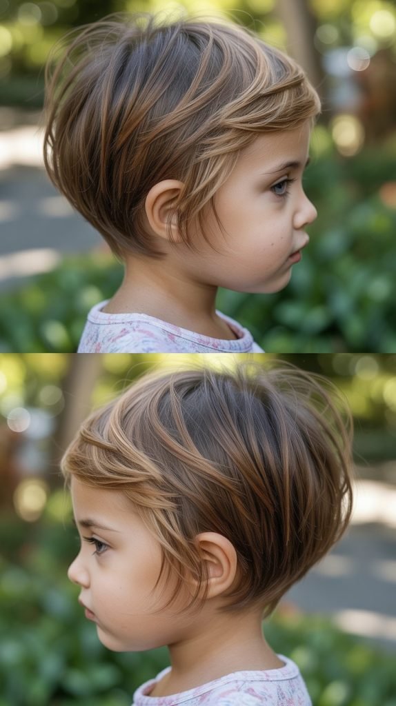  Layered Pixie with Longer Crown