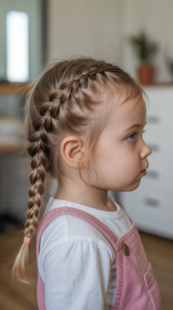 Dutch Braid (Reverse French Braid)