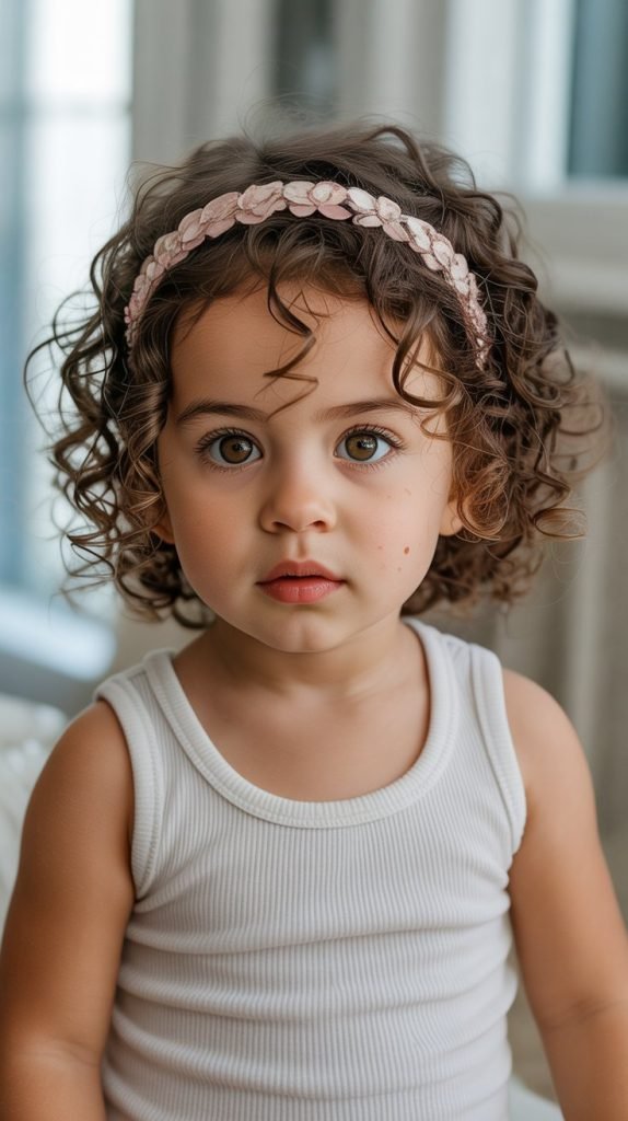 Natural Curls with Headband
