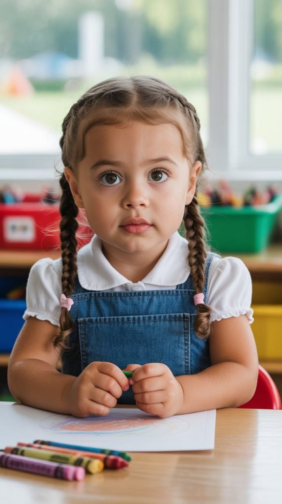 4. Half-Up Half-Down with Bow