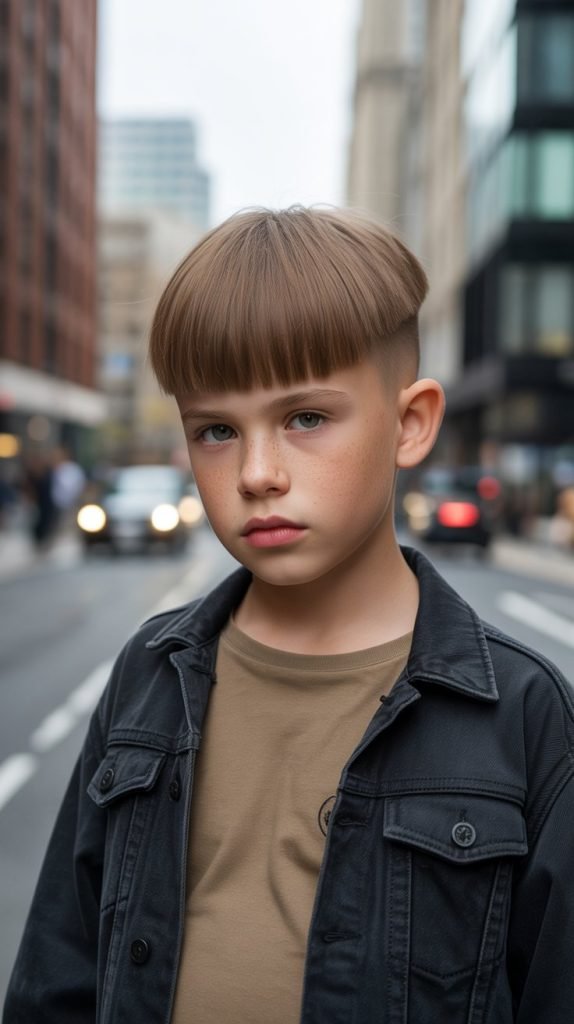 The Bowl Cut (Modern Variation)
