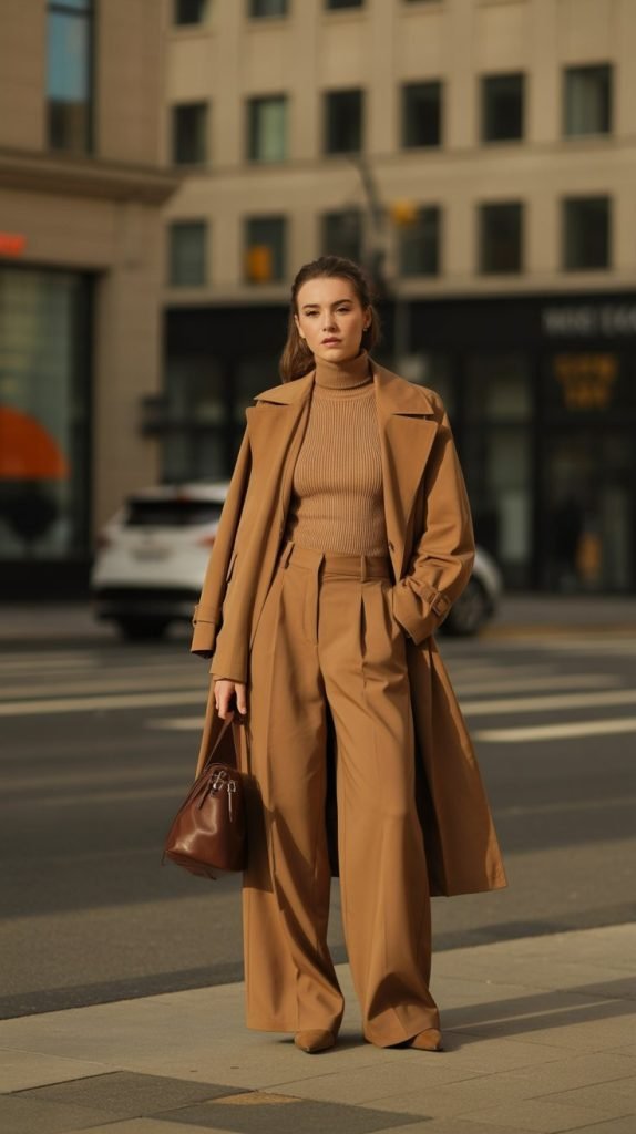 11. Slip Dress with Chunky Knit Cardigan