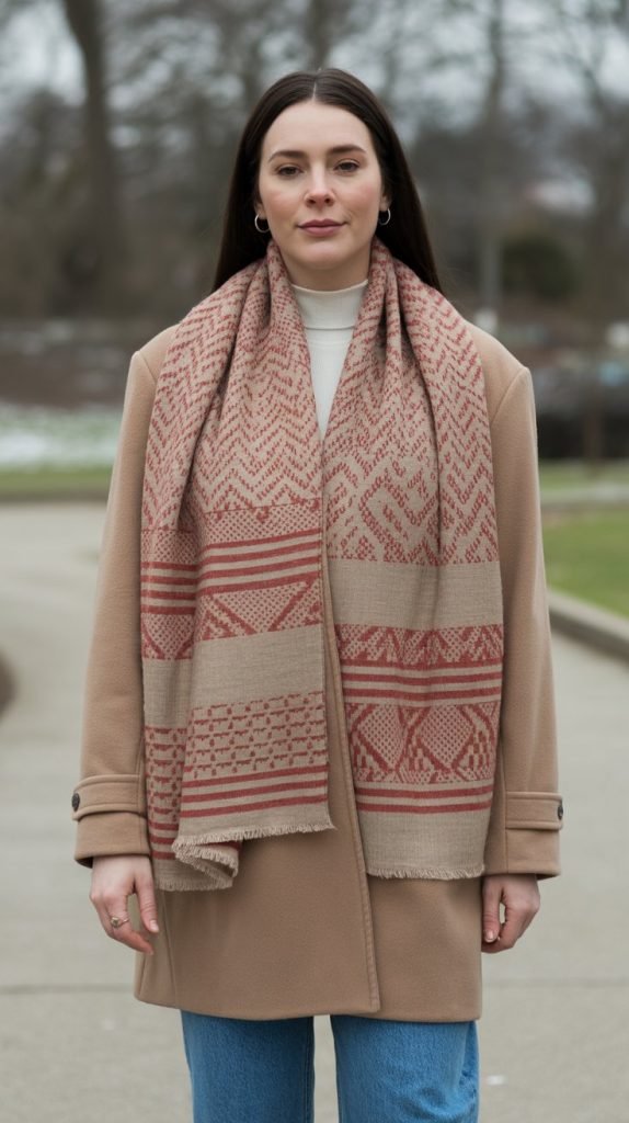 25. Scarf as the Statement Accessory