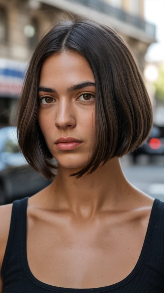 1. Classic French Bob