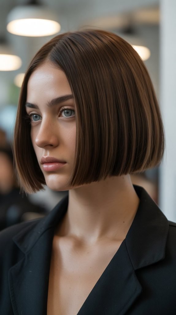 1. Classic Blunt Bob