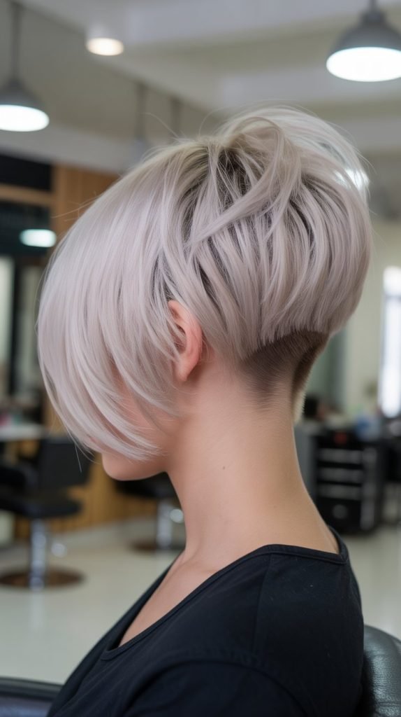  Dramatic Stacked Inverted Bob