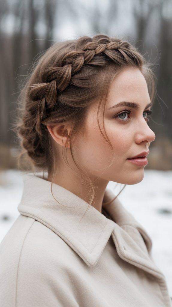 Dutch Braid Crown