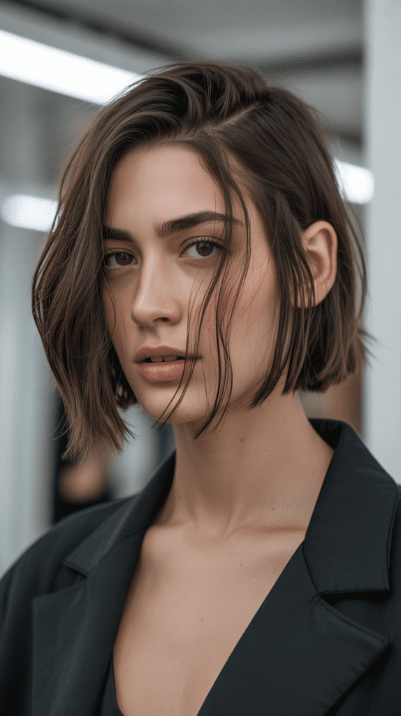  French Bob with Disconnected Layers