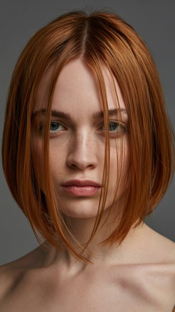 26. The French Bob with Face-Framing Angles