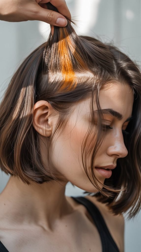 20. The French Bob with Underlights